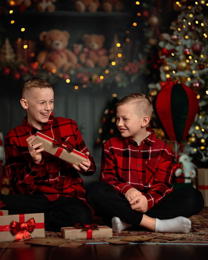Kerst familiefotoshoot - kerstfotografie Oudenbosch Noord-Brabant