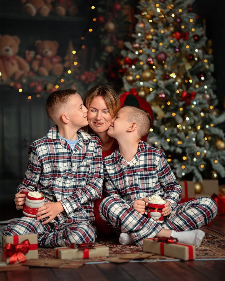 Kerst familiefotoshoot - kerstfotografie Oudenbosch Noord-Brabant