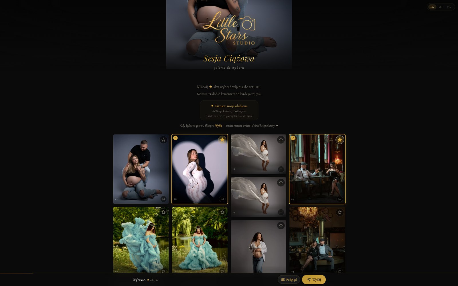 Galeria - widok klienta